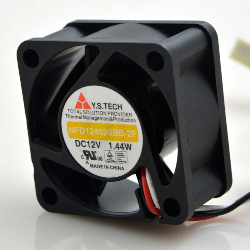Y.S.TECH NFD124020BB-2F 4020 12V 1,44 W вентилятор источника питания 40*40*20 мм 3 провода
Y.S.TECH NFD124020BB-2F 4020 12V 1,44 W вентилятор источника питания 40*40*20 мм 3 провода