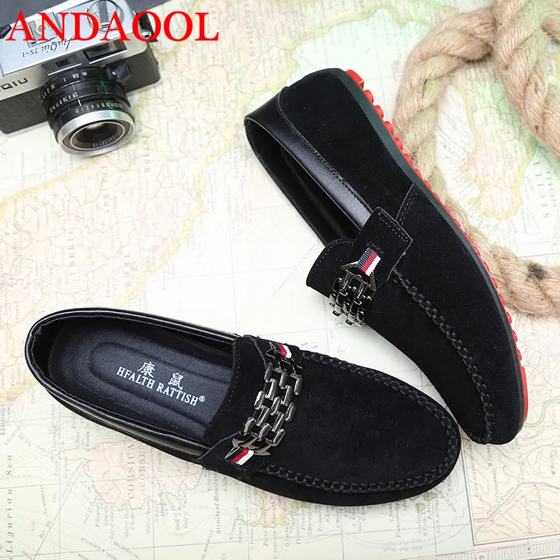 ANDAOL Men's Leather Casual Shoes Top Quality Soft Mocassin Non-Slip Light Driving Loafers Luxury Slip-On Business Office Shoes
ANDAOL Men's Leather Casual Shoes Top Quality Soft Mocassin Non-Slip Light Driving Loafers Luxury Slip-On Business Office Shoes