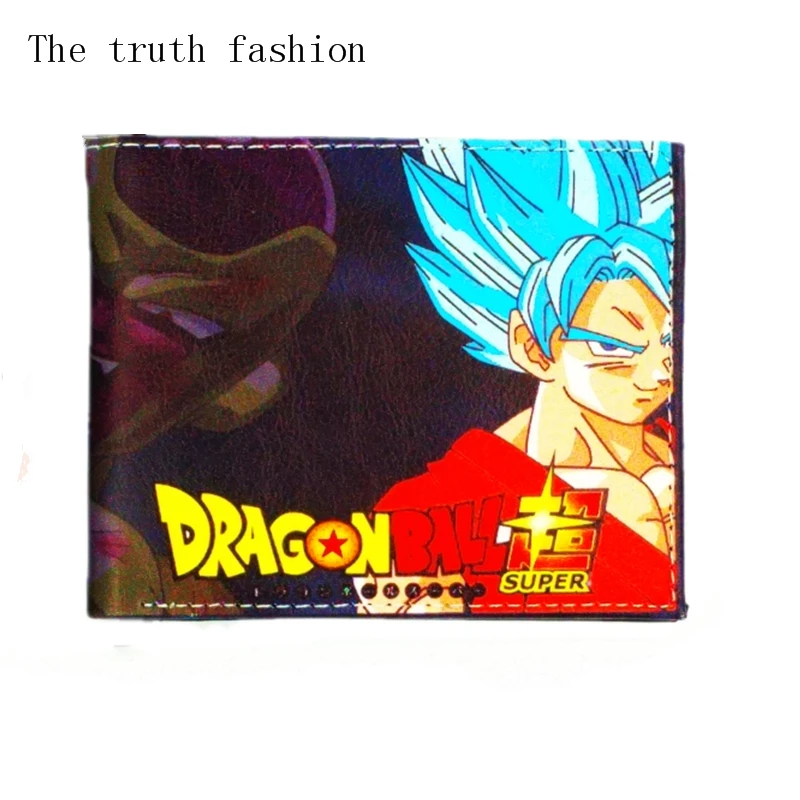 Мужские бумажники из искусственной кожи dragon ball кошелек на молнии для игр Xenoverse