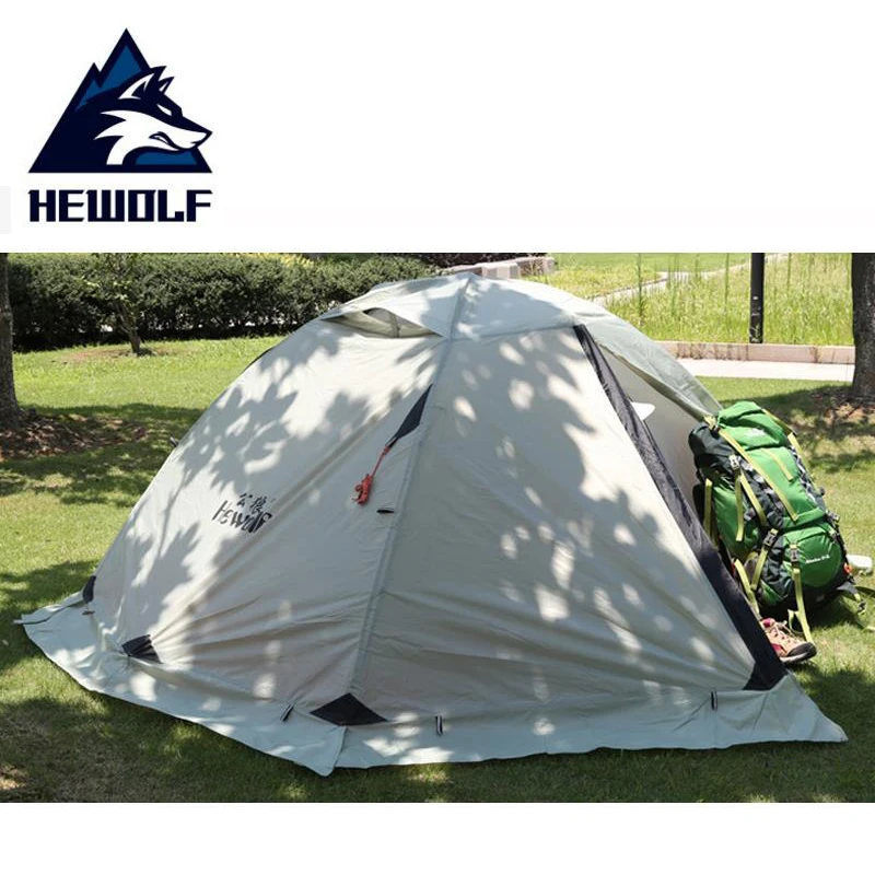 Hewolf Outdoor Camping Tent 2 Perso Beach Tourist Tents Waterproof Double Layer 4 Seasons Snow Skirt Winter Hiking Tent
Hewolf Outdoor Camping Tent 2 Perso Beach Tourist Tents Waterproof Double Layer 4 Seasons Snow Skirt Winter Hiking Tent