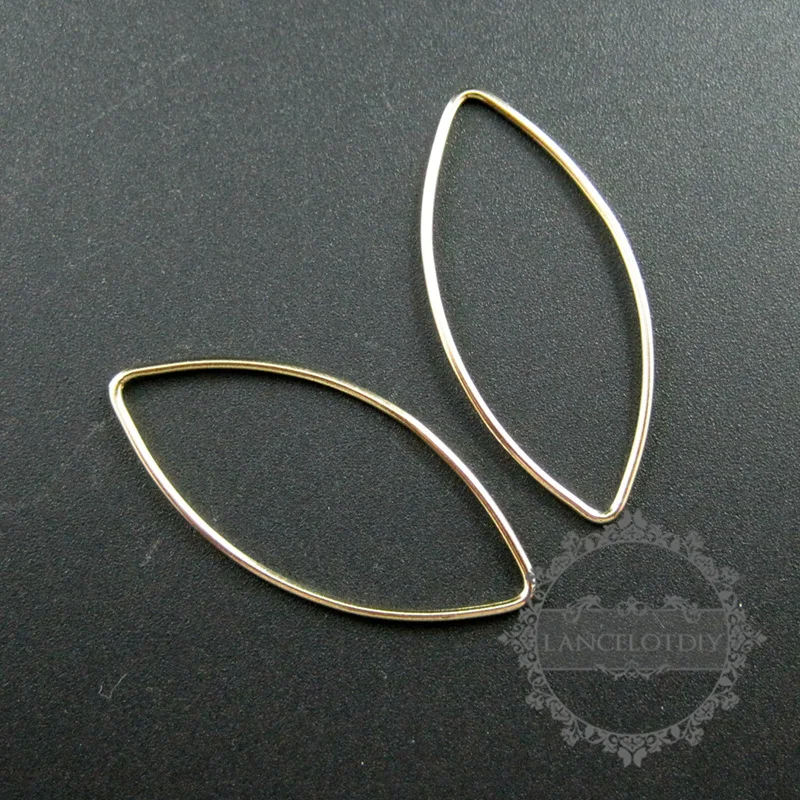 18gauge,1mm thick 36x16mm gold filled marquise closed ring jewelry pendant charm
18gauge,1mm thick 36x16mm gold filled marquise closed ring jewelry pendant charm