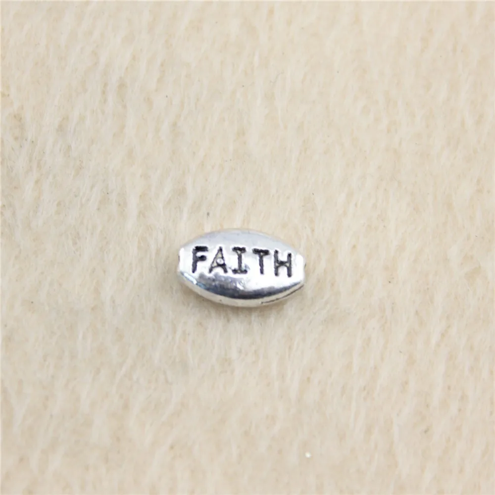 133pcs/lot 10*6mm ancient silver Faith charm Pendants DIY jewelry for bracelet necklace earring
133pcs/lot 10*6mm ancient silver Faith charm Pendants DIY jewelry for bracelet necklace earring