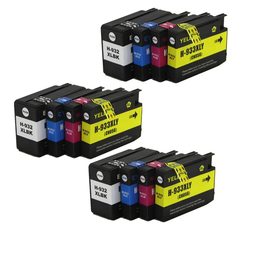 3set compatible FOR hp 932 933 XL 932XL Ink Cartridge for HP Officejet 6100 6600 6700 7110 7610 7612 printer
3set compatible FOR hp 932 933 XL 932XL Ink Cartridge for HP Officejet 6100 6600 6700 7110 7610 7612 printer