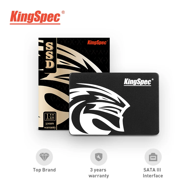 KingSpec SATA SSD 90 ГБ 180 360 гб 2 5 дюйма твердотельный накопитель III Внутренний жесткий