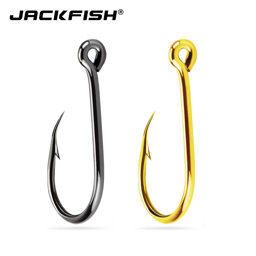 JACKFISH fishing hook mixed size 100pcs/lot Barbed hooks #1-#10 high carbon steel Fishing Hook For carp Fishing Accessories
JACKFISH fishing hook mixed size 100pcs/lot Barbed hooks #1-#10 high carbon steel Fishing Hook For carp Fishing Accessories