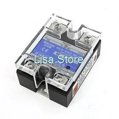 Groove End LED Indicator Light DC/AC Solid State Relay 25 Amp 24-480V 24-480V AC
Groove End LED Indicator Light DC/AC Solid State Relay 25 Amp 24-480V 24-480V AC