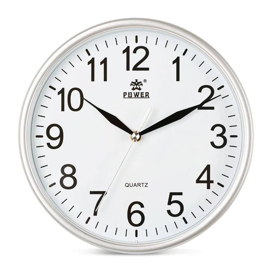 Настенные часы с бесшумным кварцевым механизмом 10/12 дюймов|wall clock silent|clock for living