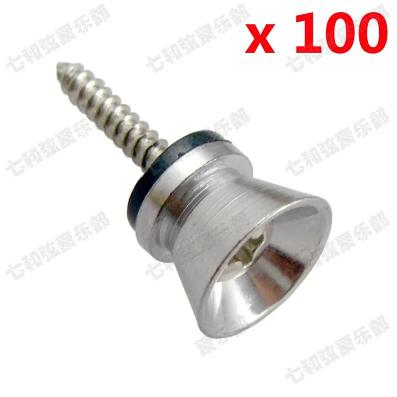 100Pcs Chrome Guitar Bass Strap Lock pegs Pins metal end Guitar Strap buttons for Guitar Bass Ukulele guitar Accessories
100Pcs Chrome Guitar Bass Strap Lock pegs Pins metal end Guitar Strap buttons for Guitar Bass Ukulele guitar Accessories