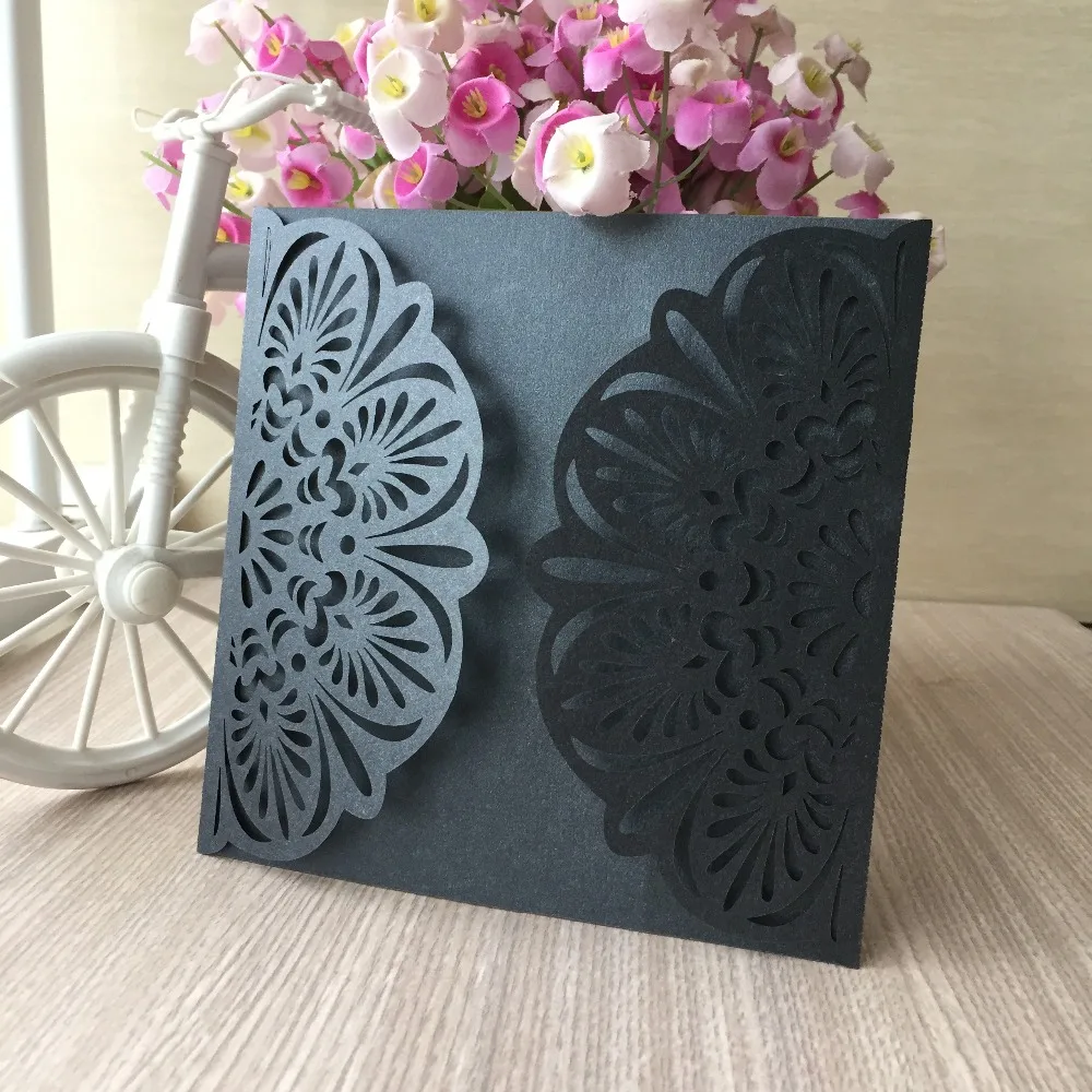 50Pcs Latest Laser Cut Hollow Pearl paper Pretty Design Romantic Birthday Wedding Invitation Card Greeting Blesing card
50Pcs Latest Laser Cut Hollow Pearl paper Pretty Design Romantic Birthday Wedding Invitation Card Greeting Blesing card