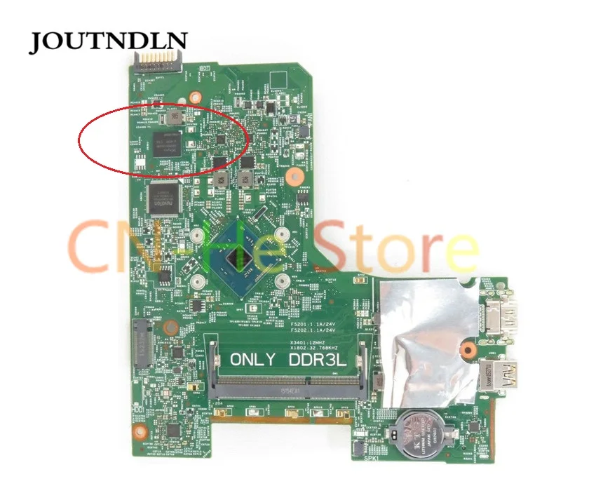 Материнская плата JOUTNDLN для ноутбука Dell Inspiron 14 3452 3552 896X3 DTRW 0DTRW CN-0DTRW DDR3L W/ 32GB SSD и N3050