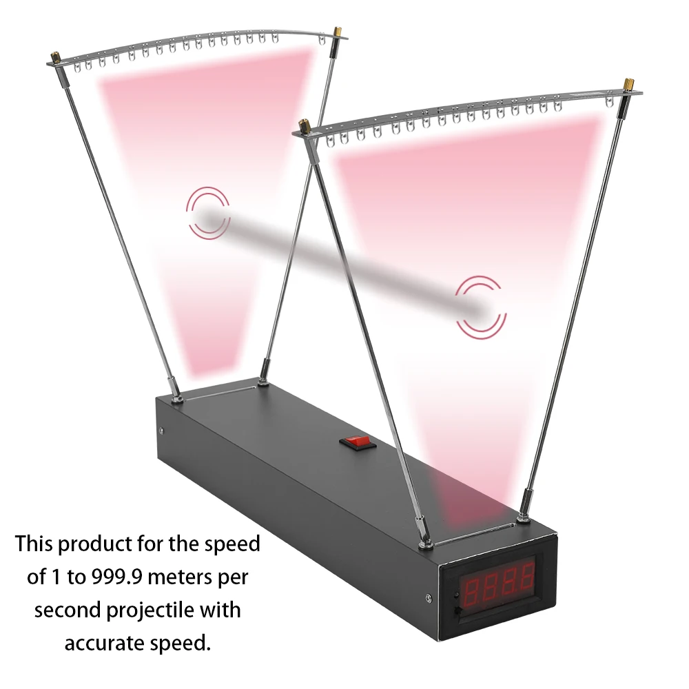 Professional Velocimetry Velocity Speed measuring instruments Slingshot Bow Speed Meter Chronograph For Shooting Playthings
Professional Velocimetry Velocity Speed measuring instruments Slingshot Bow Speed Meter Chronograph For Shooting Playthings