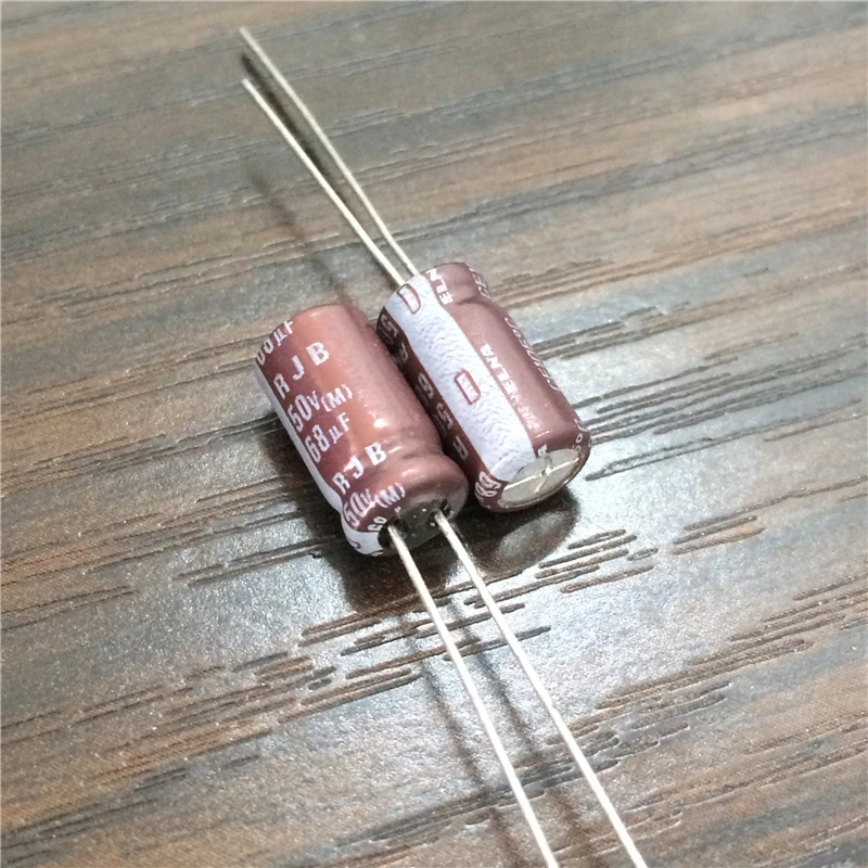 10 шт. 68 мкФ 50 в ELNA Япония RJB серия 6 3x11 мм низкое сопротивление 50V68uF аудио