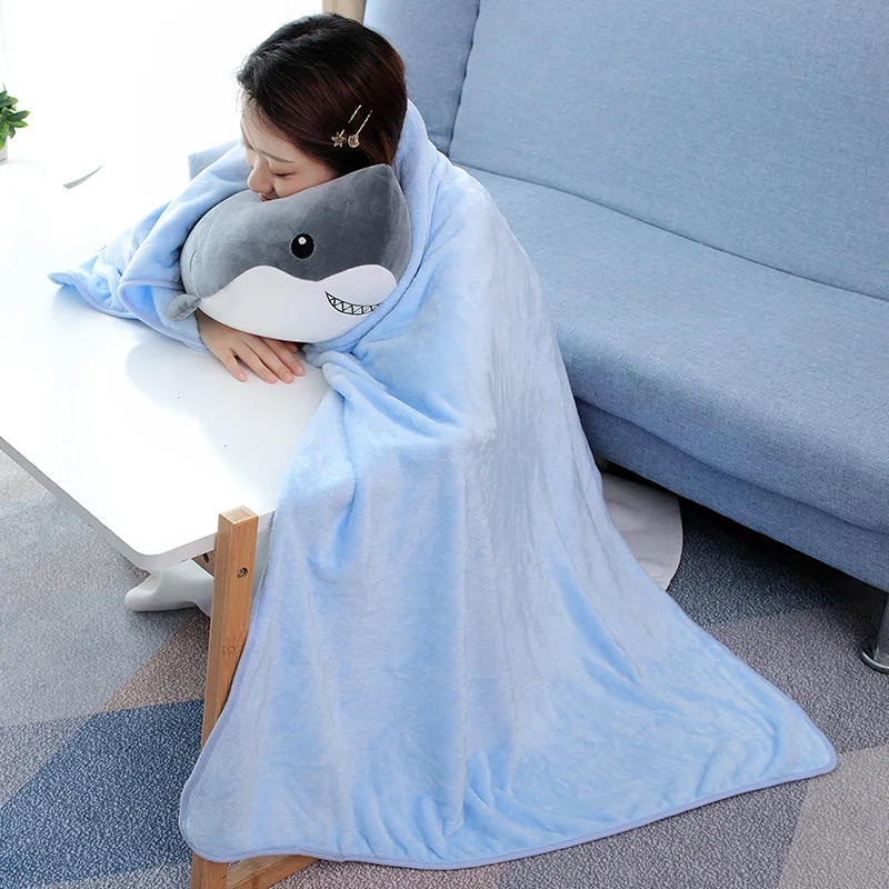 Dropshipping Millffy 45cm Plush Shark Soft Toy Whale Stuffed Toy with Blanket Sea Animal Peluches for Kids Children
Dropshipping Millffy 45cm Plush Shark Soft Toy Whale Stuffed Toy with Blanket Sea Animal Peluches for Kids Children