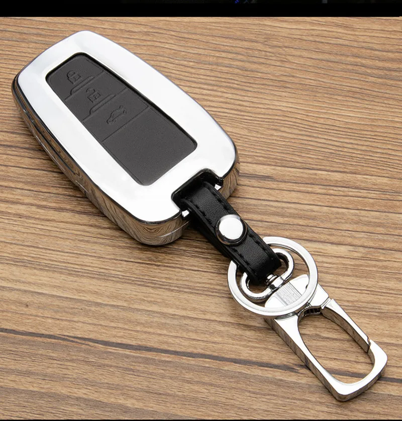 Zinc alloy+Leather Car Remote Key Cover Case shell For Toyota CHR C-HR Prado 2017 2018 Prius Camry Corolla RAV4 2018 Accessories
Zinc alloy+Leather Car Remote Key Cover Case shell For Toyota CHR C-HR Prado 2017 2018 Prius Camry Corolla RAV4 2018 Accessories