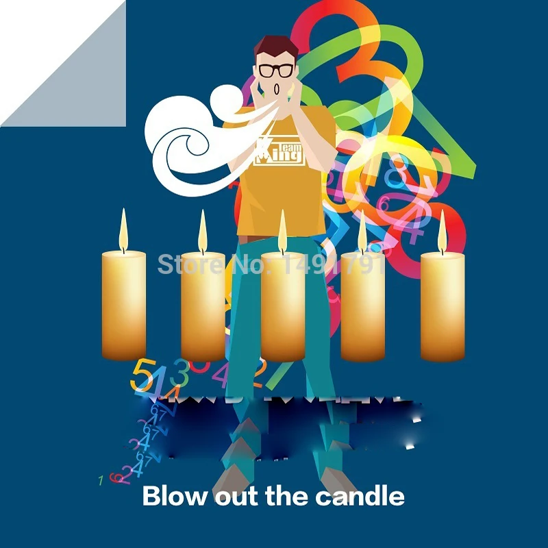 Room escape light up or blow five candles props for real life room escape mysterious door game
Room escape light up or blow five candles props for real life room escape mysterious door game