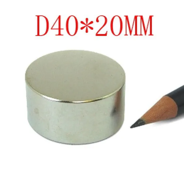 40*20 5 шт. N35 ndfeb D40x20 мм сильный магнит магнитом Супер неодимовые D40 * 20 D 40 x Магниты |