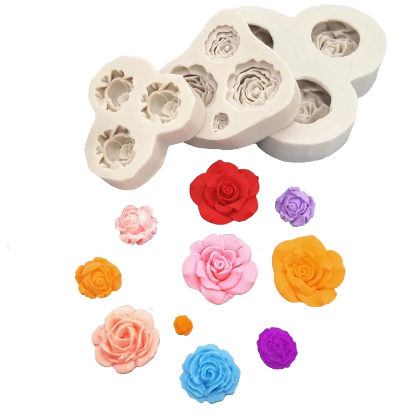 Wholesale 10 pcs Tulip Rose Shapes Silicone Mold Fondant Cake Chocolate Candy Decorating Tools
Wholesale 10 pcs Tulip Rose Shapes Silicone Mold Fondant Cake Chocolate Candy Decorating Tools