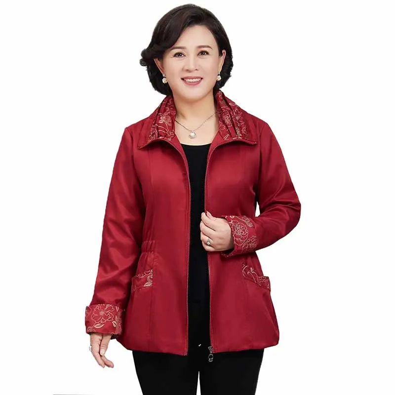 Fashion Spring Autumn Jackets Slim Trench Coats Women 2022 Print Windbreaker New Middle aged Female Casual Top Short Coats G128
Fashion Spring Autumn Jackets Slim Trench Coats Women 2022 Print Windbreaker New Middle aged Female Casual Top Short Coats G128