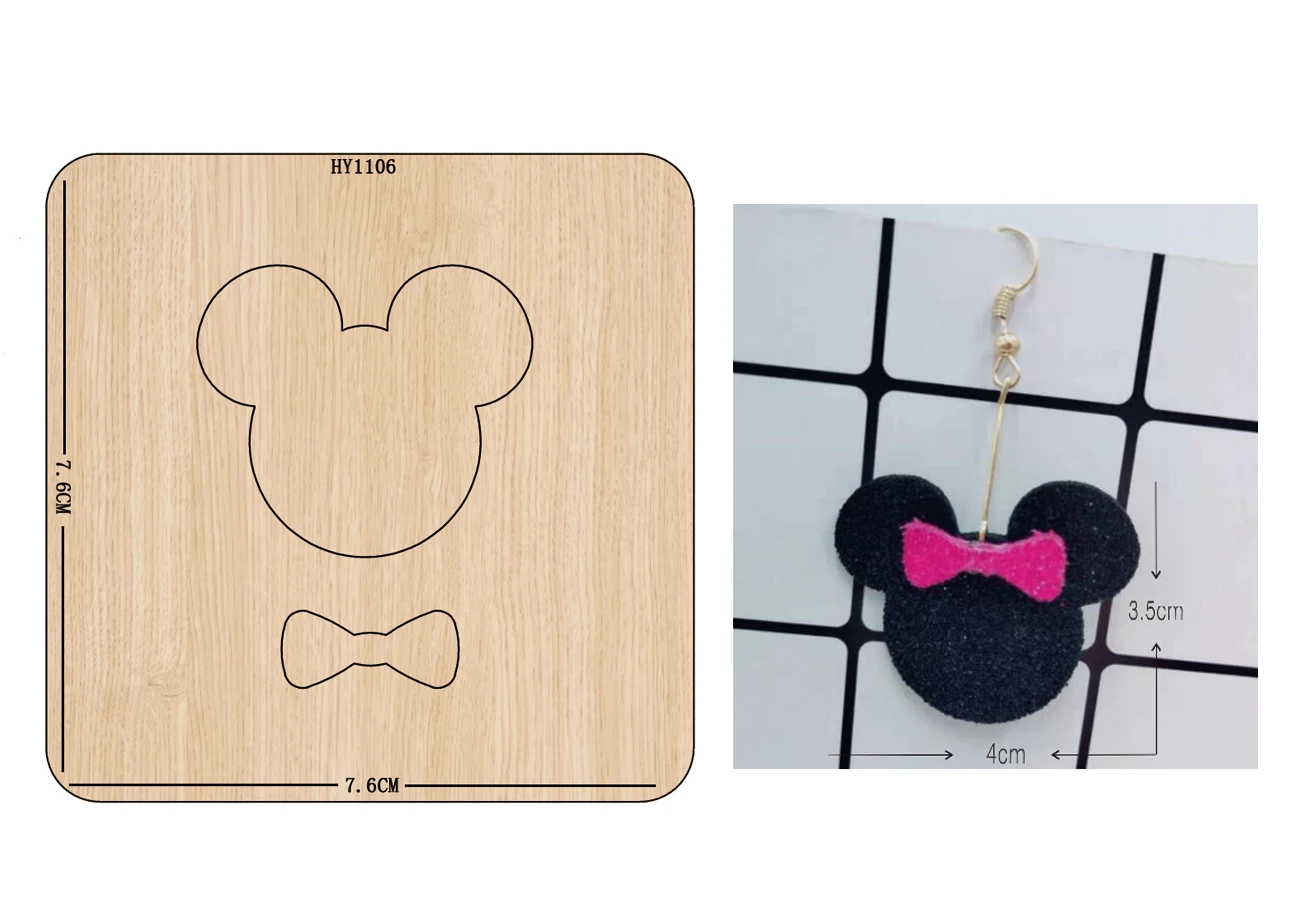 earrings cutting dies 2019 die cut & wooden dies Suitable for common die cutting machines on the marke
earrings cutting dies 2019 die cut & wooden dies Suitable for common die cutting machines on the marke
