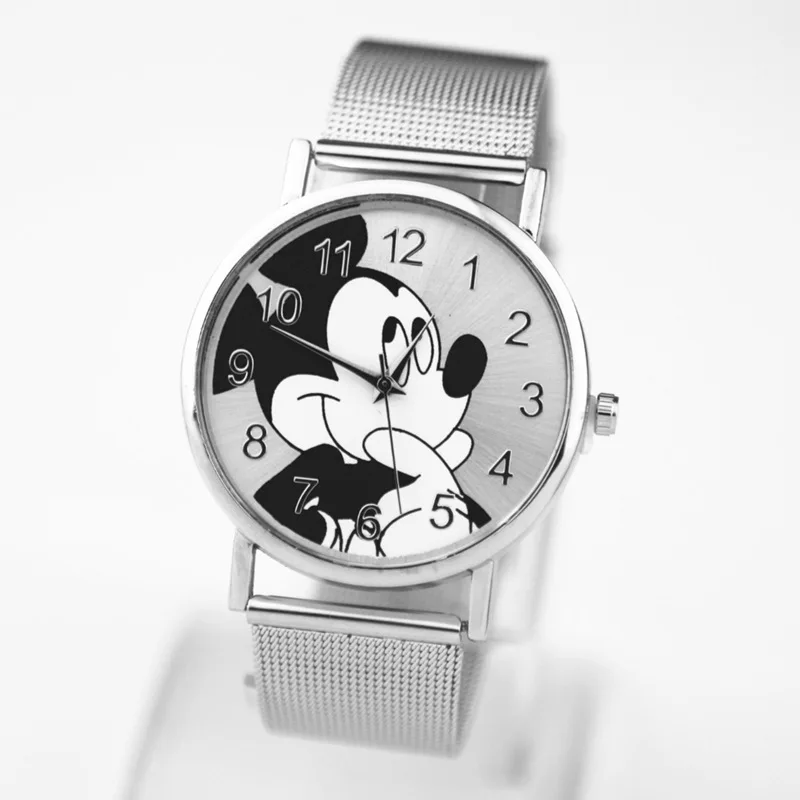 Брендовые модные часы kobiet zegarka 2020 Mickey новейшие Роскошные Кварцевые женские