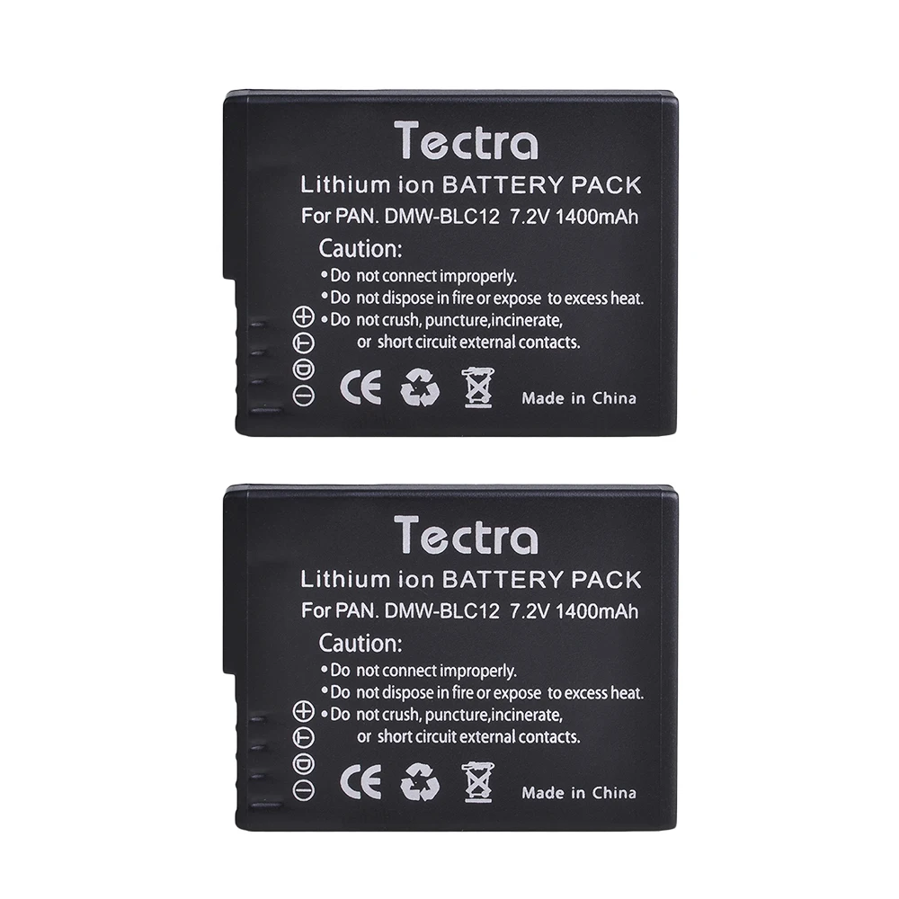 2PCS 1400mAh Batteries DMW-BLC12 DMW-BLC12E Camera Battery for Panasonic FZ1000, FZ200, FZ300, G5, G6, G7,GH2,DMC-GX8
2PCS 1400mAh Batteries DMW-BLC12 DMW-BLC12E Camera Battery for Panasonic FZ1000, FZ200, FZ300, G5, G6, G7,GH2,DMC-GX8