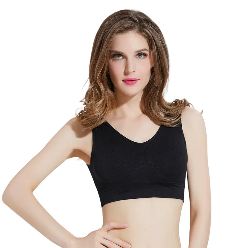 Summer Sexy Crop Top Fitness Sleepwear Women Seamless Push Up Bra breathable padded cup thicken lady bra gather breast sexy bra
Summer Sexy Crop Top Fitness Sleepwear Women Seamless Push Up Bra breathable padded cup thicken lady bra gather breast sexy bra