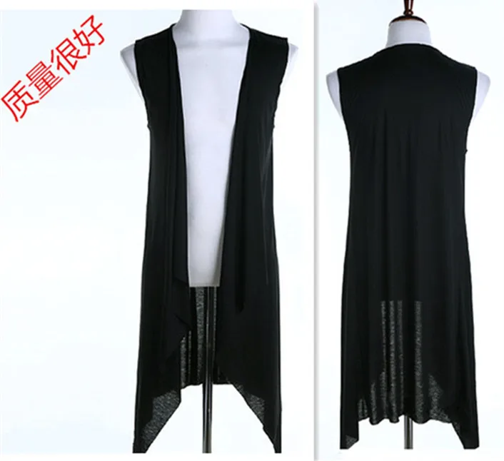M-4XL ! 2016 New Men's clothing fashion Male personality clothes summer all-match medium-long male vest singer costumes
M-4XL ! 2016 New Men's clothing fashion Male personality clothes summer all-match medium-long male vest singer costumes