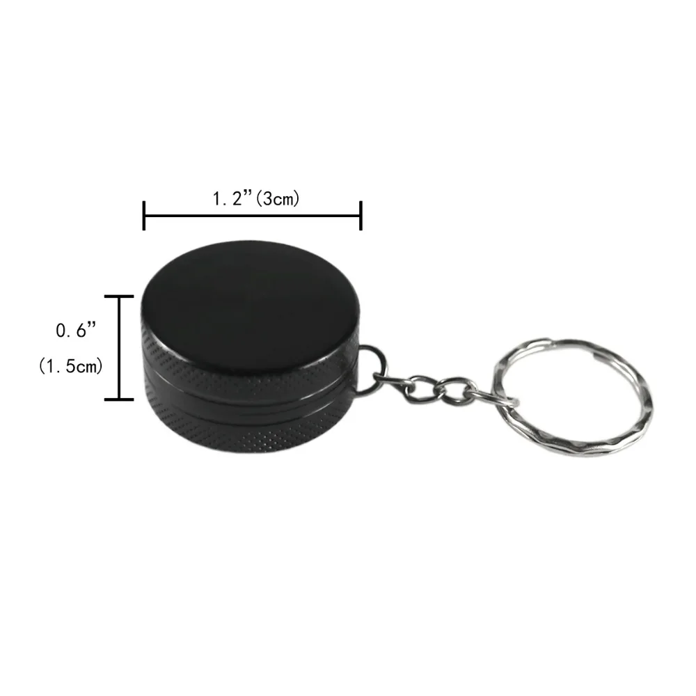 Formax420 30*15mm Key Chain Aluminum Alloy Herb/Tabacco Grinder 2 Parts Black Color
Formax420 30*15mm Key Chain Aluminum Alloy Herb/Tabacco Grinder 2 Parts Black Color