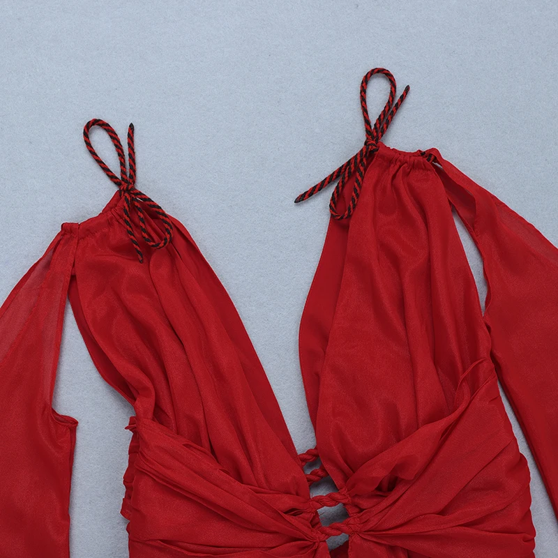 Beateen 2019 New Women Fashion Sexy Plunge Neckline Strap Cutout Mesh Elegant Maxi Dress Red Party Slit Gown
Beateen 2019 New Women Fashion Sexy Plunge Neckline Strap Cutout Mesh Elegant Maxi Dress Red Party Slit Gown