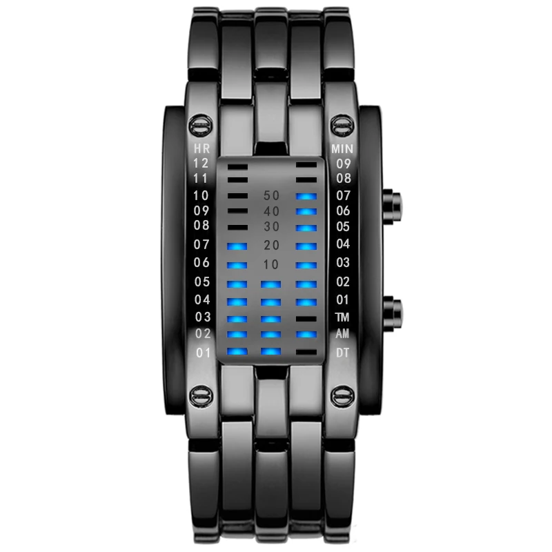 Fashion Creative Ladies Watches Digital Luxury Brand Digital LED Display Waterproof Women Wrist watch For madam Relogio Feminino
Fashion Creative Ladies Watches Digital Luxury Brand Digital LED Display Waterproof Women Wrist watch For madam Relogio Feminino