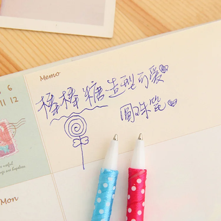 2pcs/lot Cute Cartoon Creative Ballpoint Pen Wave Plate Sugar Lollipop Design Writing Pens Stationery Canetas Supplies PH103
2pcs/lot Cute Cartoon Creative Ballpoint Pen Wave Plate Sugar Lollipop Design Writing Pens Stationery Canetas Supplies PH103