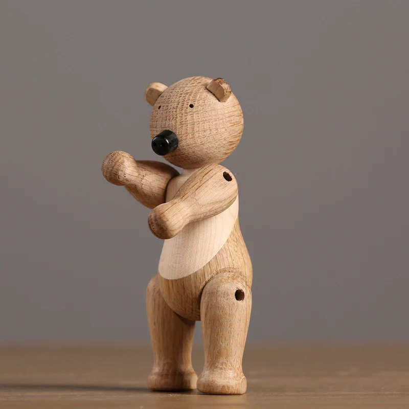 Denmark's original woodcarving Miss Rabbit, and Mr Bear model decoration originality, black walnut wood puppet decor
Denmark's original woodcarving Miss Rabbit, and Mr Bear model decoration originality, black walnut wood puppet decor