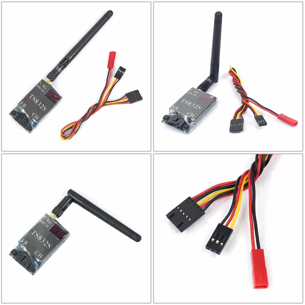 F07270 FPV 600mw Aerial Photography RC832+TS832 5.8G 48CH AV Transmitter & Receiver System
F07270 FPV 600mw Aerial Photography RC832+TS832 5.8G 48CH AV Transmitter & Receiver System