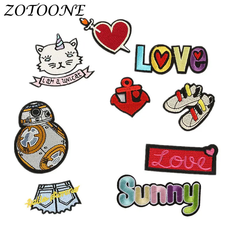 ZOTOONE DIY Iron on Patches for Clothing Heart Unicorn Applique Embroidery Flower Patches Embroidered Patch Clothes Decoration E
ZOTOONE DIY Iron on Patches for Clothing Heart Unicorn Applique Embroidery Flower Patches Embroidered Patch Clothes Decoration E