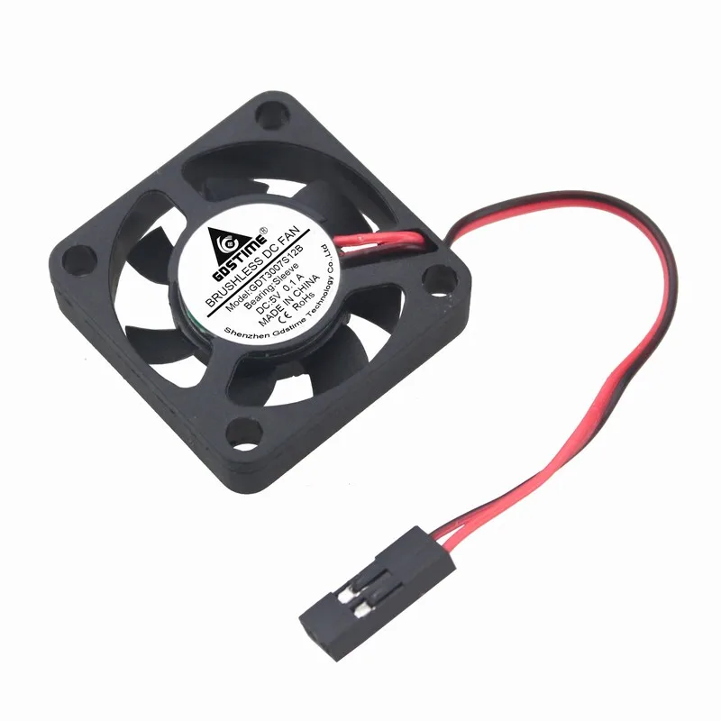 100 pcs Gdstime 2Pin Dupont DC 5v 3007 30x30x7mm Silent Portable Small Cooling Fan 30mm x 7mm High Speed wholesale
100 pcs Gdstime 2Pin Dupont DC 5v 3007 30x30x7mm Silent Portable Small Cooling Fan 30mm x 7mm High Speed wholesale