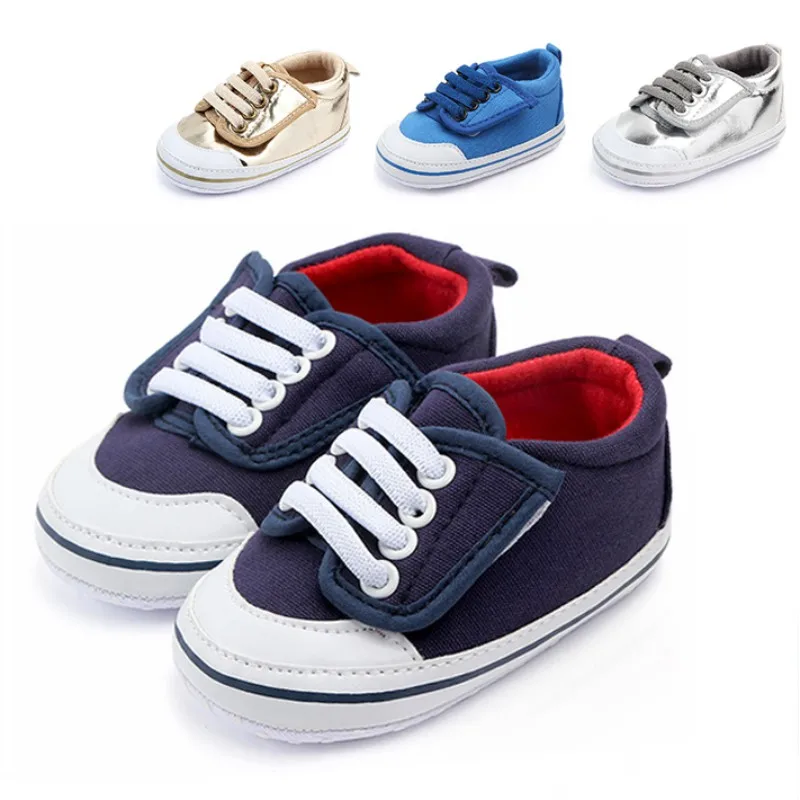Newborn Baby Boys Shoes Soft Sole Prewalker Boy Girls shoes Canvas Infant Toddler Sneakers for 0-18M First Walkers
Newborn Baby Boys Shoes Soft Sole Prewalker Boy Girls shoes Canvas Infant Toddler Sneakers for 0-18M First Walkers