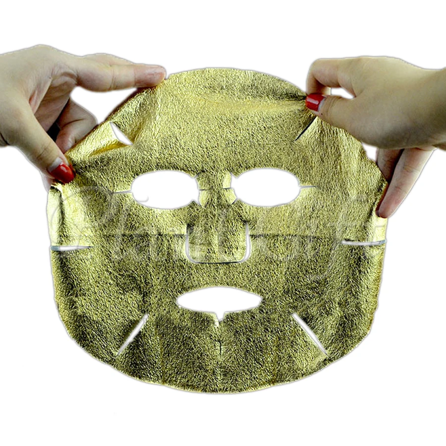 5Pcs Gold Foil Mask Sheet Spa 24K Gold Face Mask Beauty Salon Equipment Anti-Wrinkle Lift Face Beauty Care 
5Pcs Gold Foil Mask Sheet Spa 24K Gold Face Mask Beauty Salon Equipment Anti-Wrinkle Lift Face Beauty Care