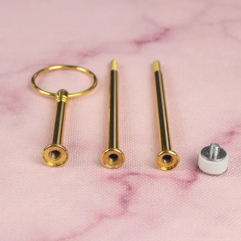 100 Pcs Gold Metal 70g Dessert Fitting Wholesale Wedding Birthday 3 Tier Round Style Cake Stand Handle
100 Pcs Gold Metal 70g Dessert Fitting Wholesale Wedding Birthday 3 Tier Round Style Cake Stand Handle