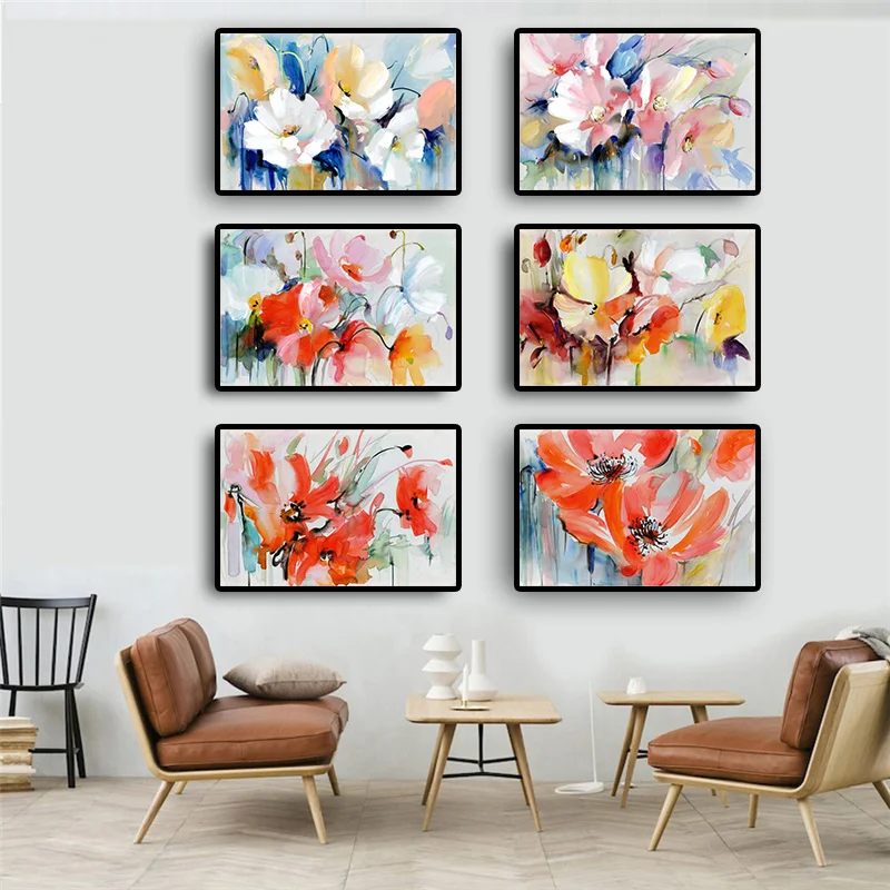 Abstract Watercolor Poppy Flower Posters and Prints Scandinavian Modern Nordic Style Wall Picture for Living Room Kitchen Decor
Abstract Watercolor Poppy Flower Posters and Prints Scandinavian Modern Nordic Style Wall Picture for Living Room Kitchen Decor