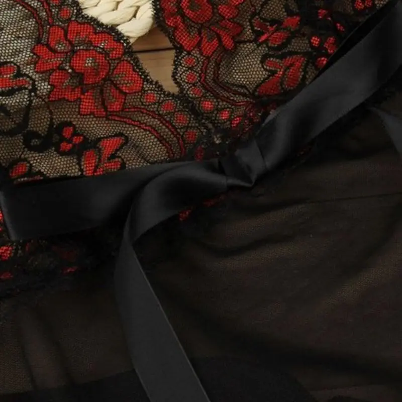 2019 Women Mesh Sexy Pajamas with Neck Hanging Around Household Sleep Tops Sleepwear Clothing
2019 Women Mesh Sexy Pajamas with Neck Hanging Around Household Sleep Tops Sleepwear Clothing
