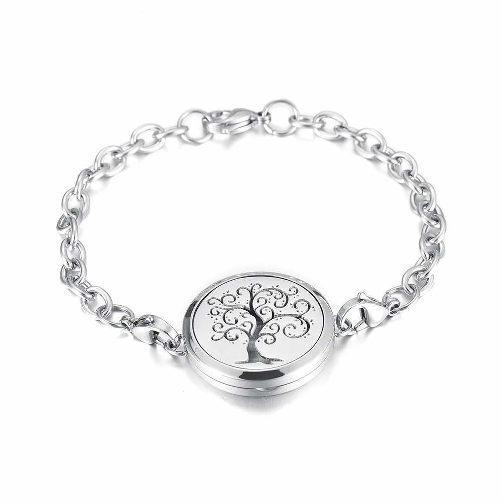 IJL3003 Stainless Steel Four-Leaf Clover Aromatherapy Bracelet Essential Oils Diffuser Perfume Free12 Pads Keepsake Bracelet
IJL3003 Stainless Steel Four-Leaf Clover Aromatherapy Bracelet Essential Oils Diffuser Perfume Free12 Pads Keepsake Bracelet
