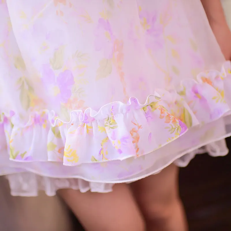 Princess sweet lolita dress Candy rain princess Japanese style cute Summer new bow chiffon floral purple dress C16AB6032
Princess sweet lolita dress Candy rain princess Japanese style cute Summer new bow chiffon floral purple dress C16AB6032