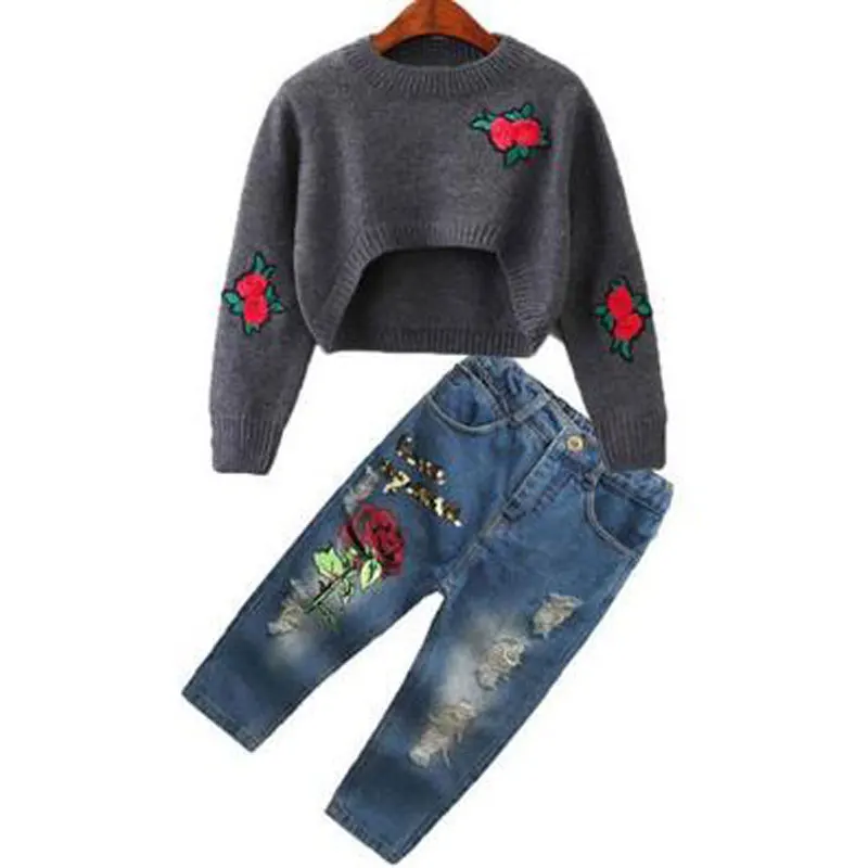 GEMTOT Children's Sweater 2019 Spring and Autumn New Girls Rose Knit Sweater Children's Turtleneck Round Neck Top
GEMTOT Children's Sweater 2019 Spring and Autumn New Girls Rose Knit Sweater Children's Turtleneck Round Neck Top