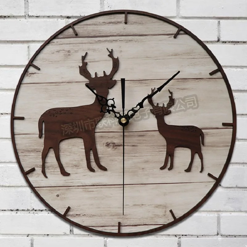 30CM Meijswxj Wall Clock Saat Reloj Duvar saati Relogio de parede Quartz Deer Mute Clock Creative Living Room Bedroom wall watch
30CM Meijswxj Wall Clock Saat Reloj Duvar saati Relogio de parede Quartz Deer Mute Clock Creative Living Room Bedroom wall watch