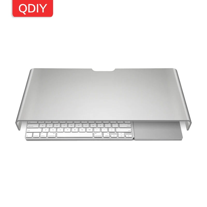 QDIY компьютерный монитор с текстурой ЖК экрана корпус из улучшенного алюминиевого сплава для настольного