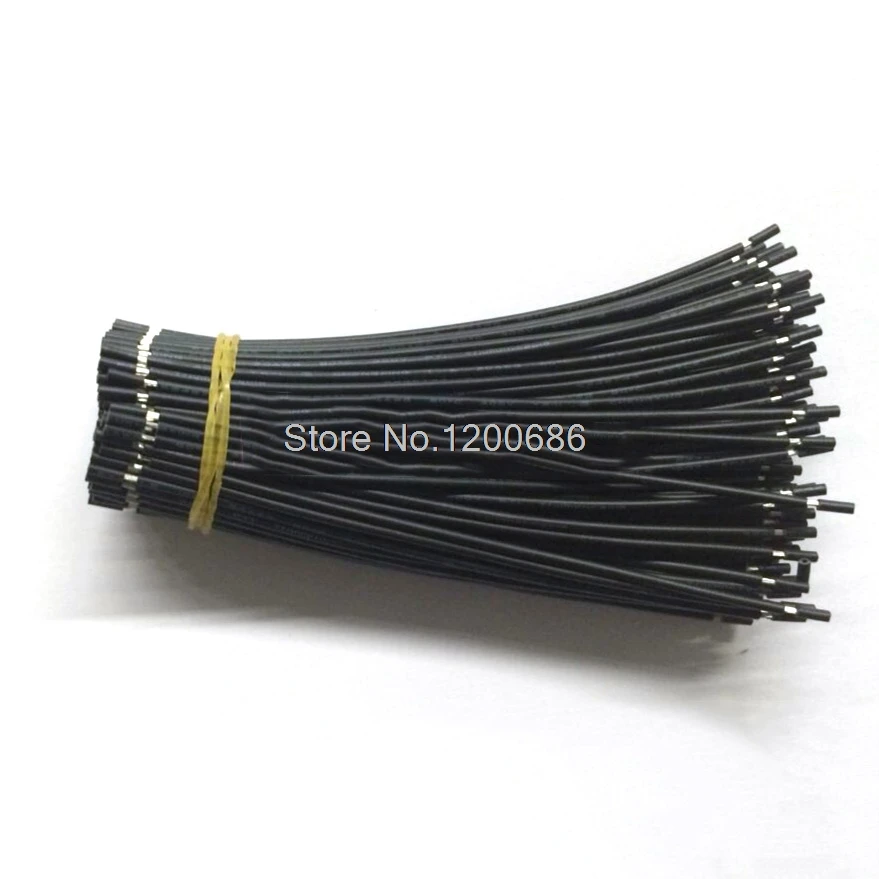 

40CM 5 mm half strip off UL 1007 24AWG BLACK 20piece/lot super flexible 24 AWG PVC insulated Wire Electric cable, LED cable,