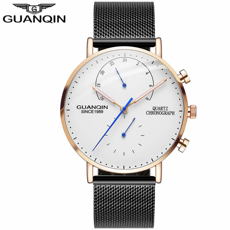 Luxury Brand GUANQIN Watches Men Chronograph Quartz Watch Waterproof Luminous Mens Hardlex Wrist Watch relogio masculino
Luxury Brand GUANQIN Watches Men Chronograph Quartz Watch Waterproof Luminous Mens Hardlex Wrist Watch relogio masculino