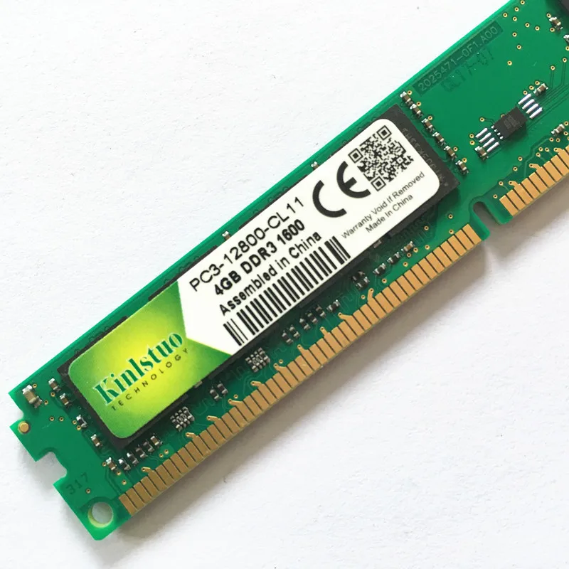 Kinlstuo Новый Запечатанный DDR3 1066 МГц/1333 МГц/1600 МГц 8 ГБ/4 ГБ/2 ГБ/1 ГБ настольные ОЗУ