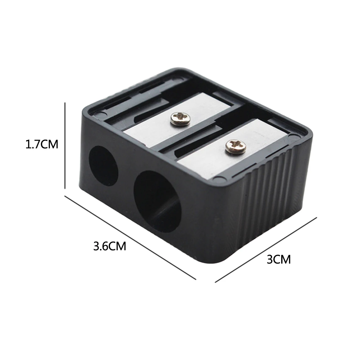 Fashion Double Holes Precision Cosmetic Pencil Sharpener For Eyebrow Lip Liner Eyeliner Pencil School Office Supplies Gift
Fashion Double Holes Precision Cosmetic Pencil Sharpener For Eyebrow Lip Liner Eyeliner Pencil School Office Supplies Gift