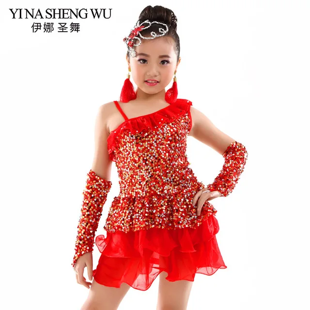 New Children's Latin Dance Costume Professional Latin Dance Performance Dress Girls Sequin Latin Dance Practice Skirt 3 Colors
New Children's Latin Dance Costume Professional Latin Dance Performance Dress Girls Sequin Latin Dance Practice Skirt 3 Colors